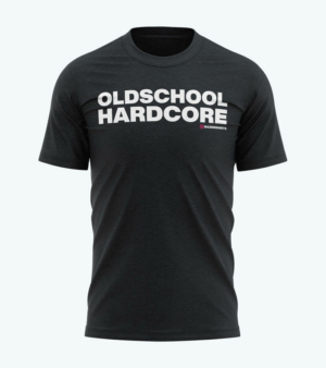 oldschool hardcore tshirt zwart